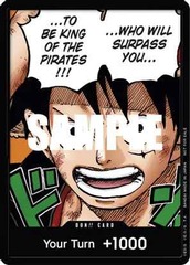 DON!! Card - 1st Anniversary DON!! Card Pack - DON!! - (Monkey D. Luffy Art)